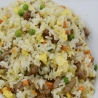Arroz frito con ternera