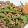 Ternera con pimientos verdes