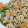 Pollo con almendras