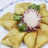 Empanadillas fritas con curry y verduras