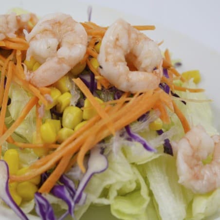 Amanida amb gambes