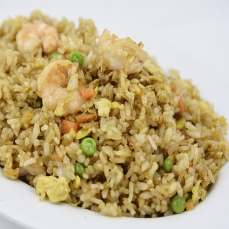 Arròs fregit amb salsa de soja