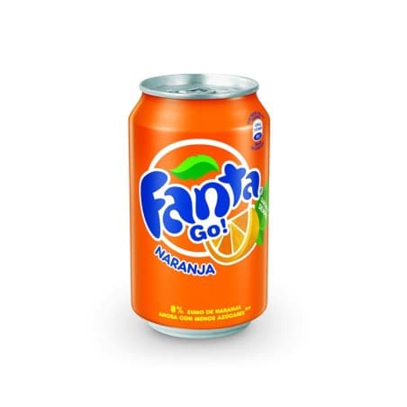 Fanta de taronja llauna