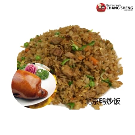 Arroz con Pato y Salsa de Soja